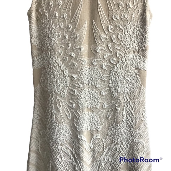 Alexander McQueen -  3D KOI JACQUARD KNIT DRESS - IVORY - S - Picture 9 of 14